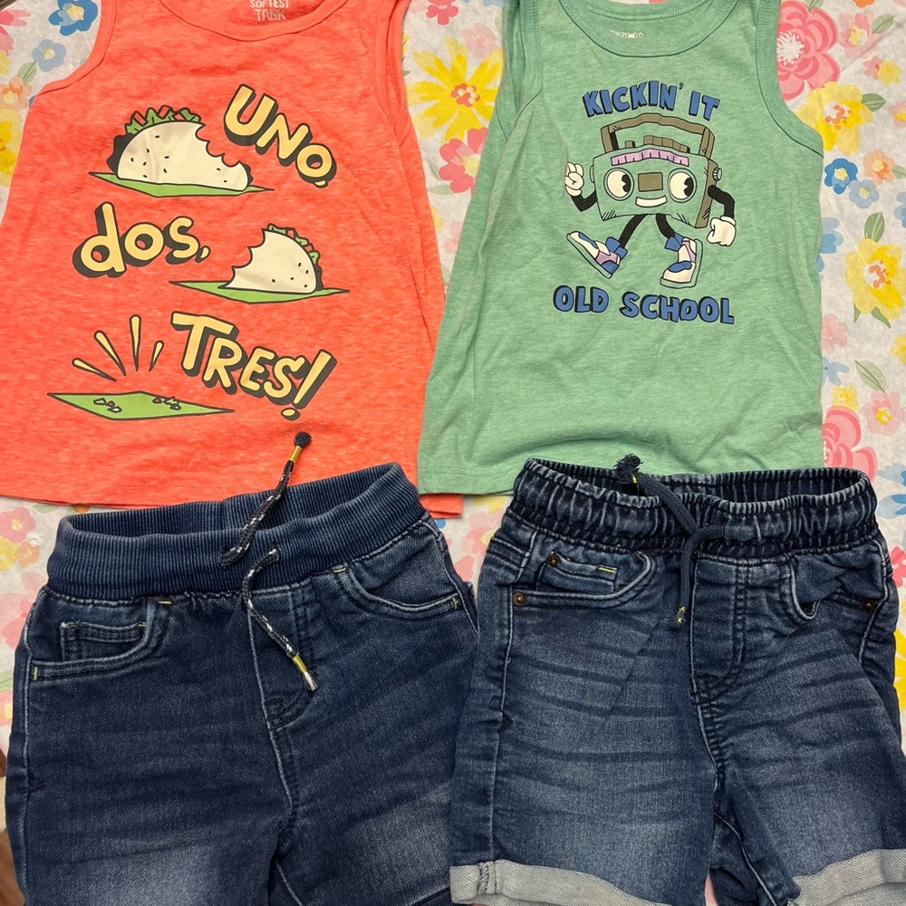 Cat n jack, granimals, jumping bean summer set!